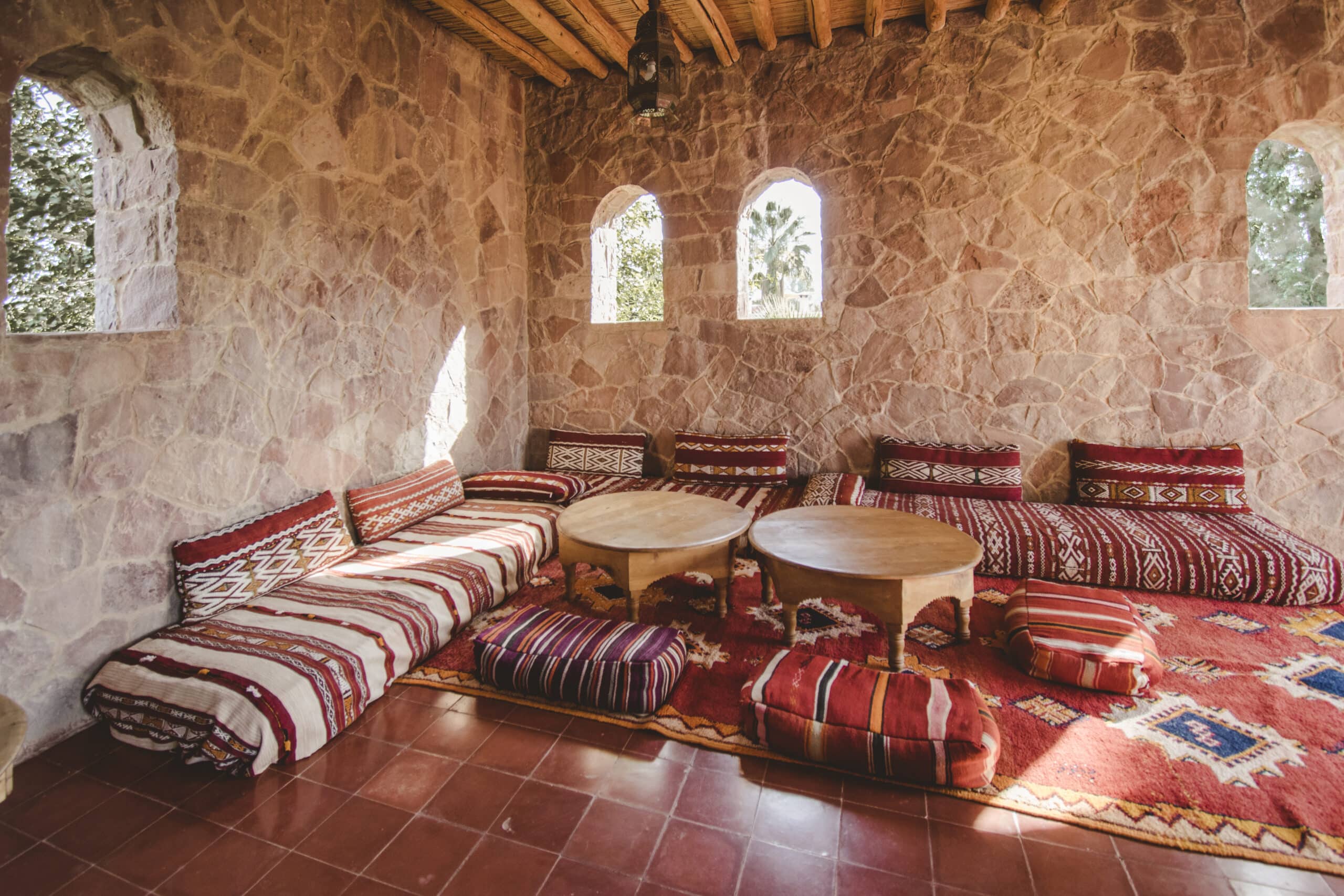 Marokko Retreat Loungeraum